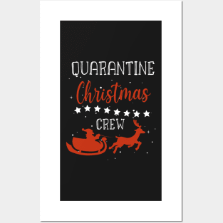 Couple Family Matching Christmas Pajamas - Family Christmas Crew - Pandemic Christmas Gift - Couple Family Matching christmas pajamas Posters and Art